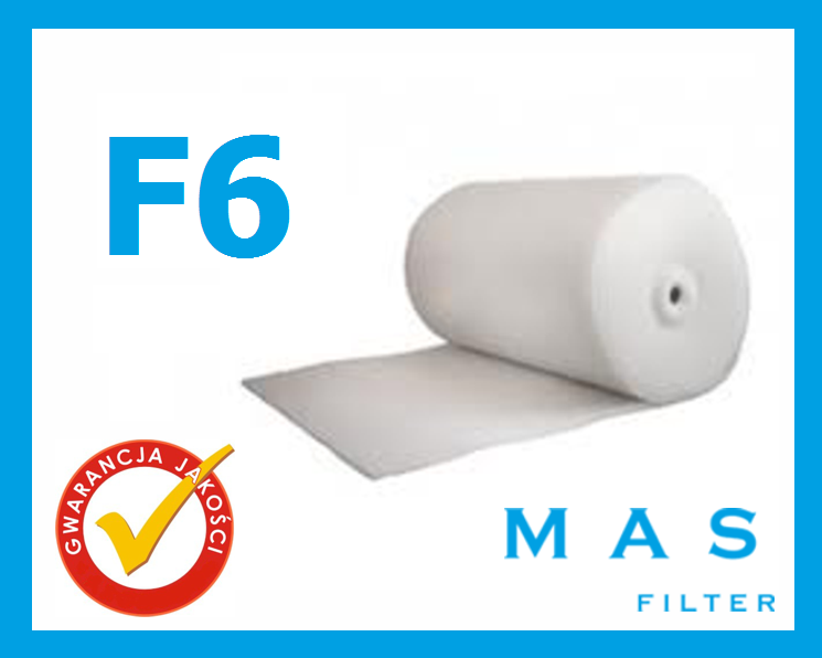 Mata / Wknina filtracyjna F6 (EU6) | 1m2 = 0,7m x 1,43